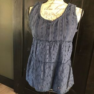 Prana navy blue tank